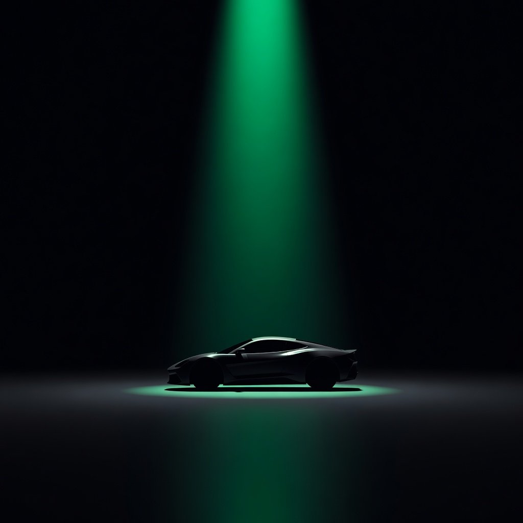 Guías de Parqueo LED: Concepto visual