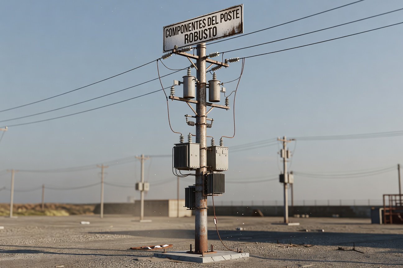 Postes para Señal Solar: Concepto visual